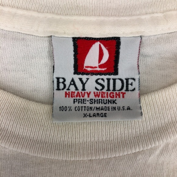 Bay Side Speedway T-Shirt Mens XL Brakes Are 4 Graphic Print Short‎ Sleeve USA - Picture 5 of 8